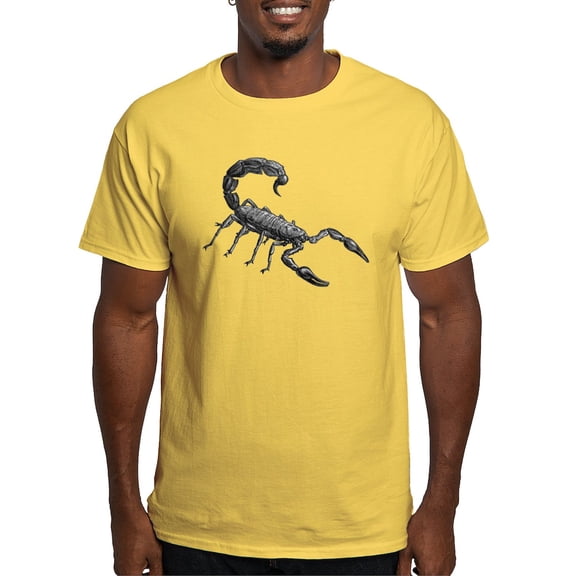 CafePress - Scorpion Light T Shirt - Men's Classic Graphic T-Shirt
