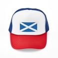 thumbnail image 1 of CafePress - Scotland Flag - Adjustable Unisex Printed Trucker Hat with Mesh Back, 1 of 10