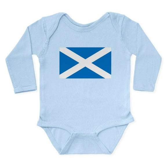 CafePress - Scotland Flag Body Suit - Long Sleeve Infant Bodysuit
