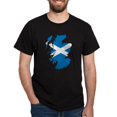 thumbnail image 1 of CafePress - Scotland Flag Map Dark T Shirt - Men's Classic Graphic Cotton T-Shirt, 1 of 4