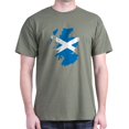 thumbnail image 1 of CafePress - Scotland Flag Map Dark T Shirt - Men's Classic Graphic Cotton T-Shirt, 1 of 4