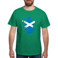 thumbnail image 1 of CafePress - Scotland Flag Map Dark T Shirt - Men's Classic Graphic Cotton T-Shirt, 1 of 4
