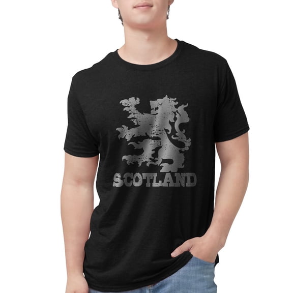 CafePress - Scotland Men's Deluxe T Shirt - Mens Tri-blend T-Shirt