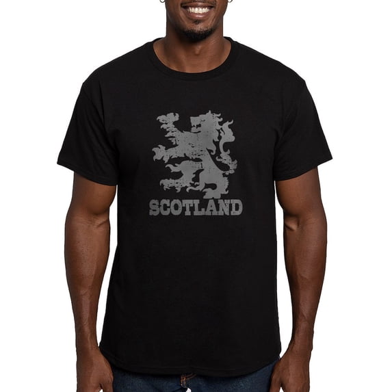 CafePress - Scotland Men's Fitted T Shirt (Dark) - Men's Fitted T-Shirt