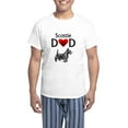 thumbnail image 1 of CafePress - Scottie Dad Pajamas - Men's Light Loose Fit Cotton Pajama Set, 1 of 7