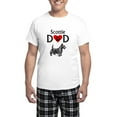 thumbnail image 1 of CafePress - Scottie Dad Pajamas - Men's Light Loose Fit Cotton Pajama Set, 1 of 7