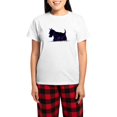thumbnail image 1 of CafePress - Women's Light Pajamas - Women's Short Sleeve Print T-Shirt and Pants Light Cotton Pajama Set, 1 of 7