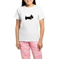thumbnail image 1 of CafePress - Scottie Dog Women's Light Pajamas - Women's Short Sleeve Print T-Shirt and Pants Light Cotton Pajama Set, 1 of 7