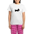 thumbnail image 1 of CafePress - Scottie Dog Women's Light Pajamas - Women's Short Sleeve Print T-Shirt and Pants Light Cotton Pajama Set, 1 of 7