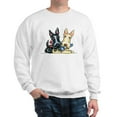 thumbnail image 1 of CafePress - Scottie Gingham Cuties Sweatshirt - Crew Neck Sweatshirt, 1 of 4