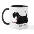 thumbnail image 1 of CafePress - Scottie Let's Go! Mug - 11 oz Ceramic Mug - Novelty Coffee Tea Cup, 1 of 6
