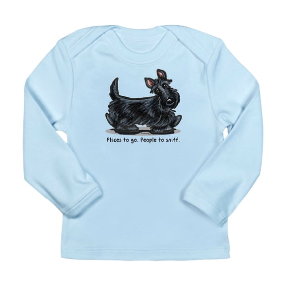 CafePress - Scottie Places Long Sleeve Infant T Shirt - Long Sleeve Infant T-Shirt