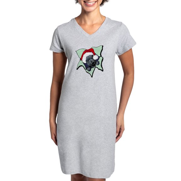 CafePress - Scottie Santa Blast - Women's Nightshirt