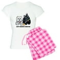 thumbnail image 1 of CafePress - Scottie & Westie Best Friends Women's Light Pajama - Women's Short Sleeve Print T-Shirt and Pants Light Cotton Pajama Set, 1 of 7