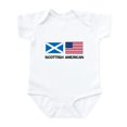 thumbnail image 1 of CafePress - Scottish American Infant Bodysuit - Baby Light Bodysuit, Size Newborn - 24 Months, 1 of 4