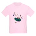 thumbnail image 1 of CafePress - Scottish Bagpipes T Shirt - Light T-Shirt Kids XS-XL, 1 of 4
