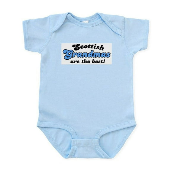 CafePress - Scottish Grandmas Are The Best Infant Bodysuit - Baby Light Bodysuit, Size Newborn - 24 Months