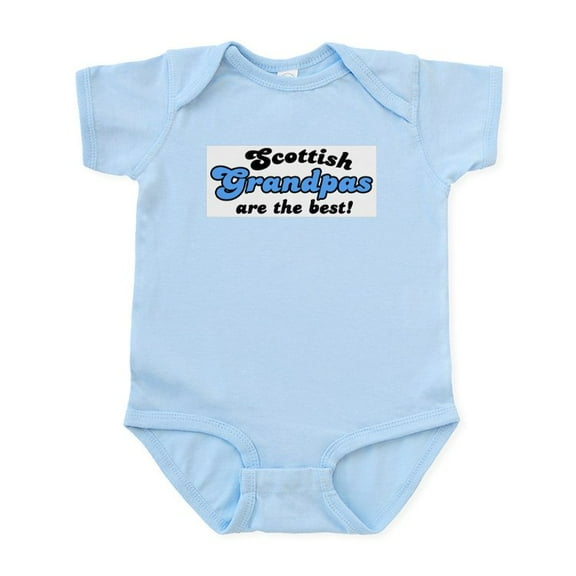 CafePress - Scottish Grandpas Are The Best Infant Bodysuit - Baby Light Bodysuit, Size Newborn - 24 Months