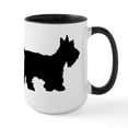 thumbnail image 1 of CafePress - Scottish Terrier - 15 oz Ceramic Large White Nolvety Mug, 1 of 4