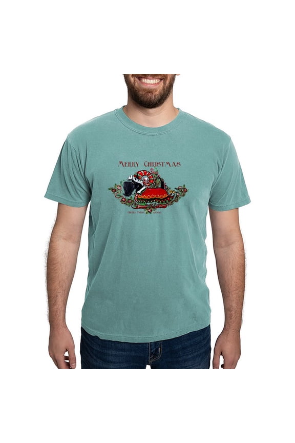 - Scottish Terrier Christmas Elf T Shirt - Mens Comfort Colors Shirt