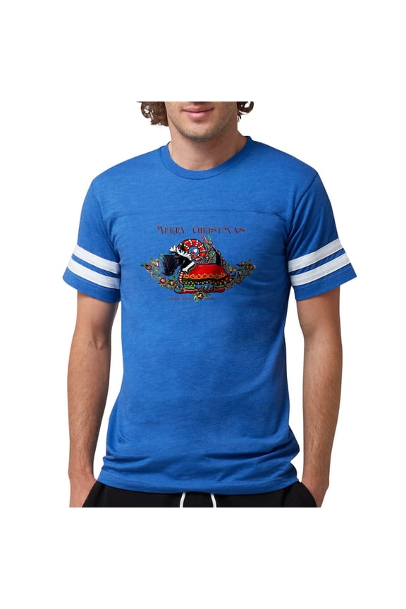 - Scottish Terrier Christmas Elf T Shirt - Mens Football Shirt