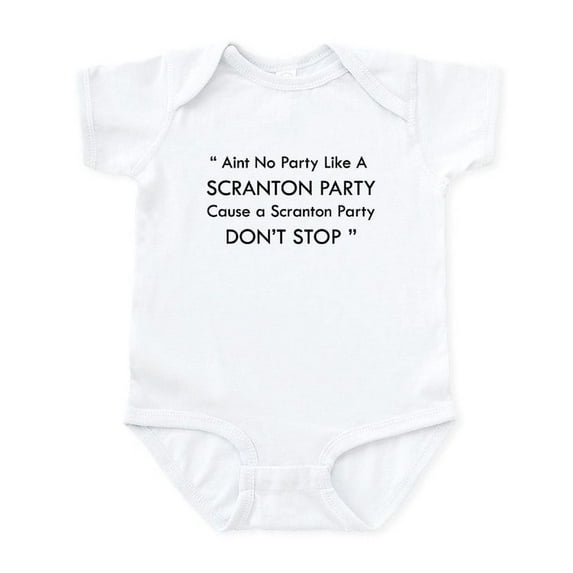 CafePress - Scranton Party Infant Bodysuit - Baby Light Bodysuit, Size Newborn - 24 Months