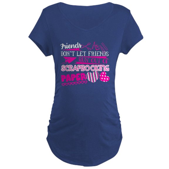 CafePress - Scrapbooking Paper - Maternity Dark T-Shirt