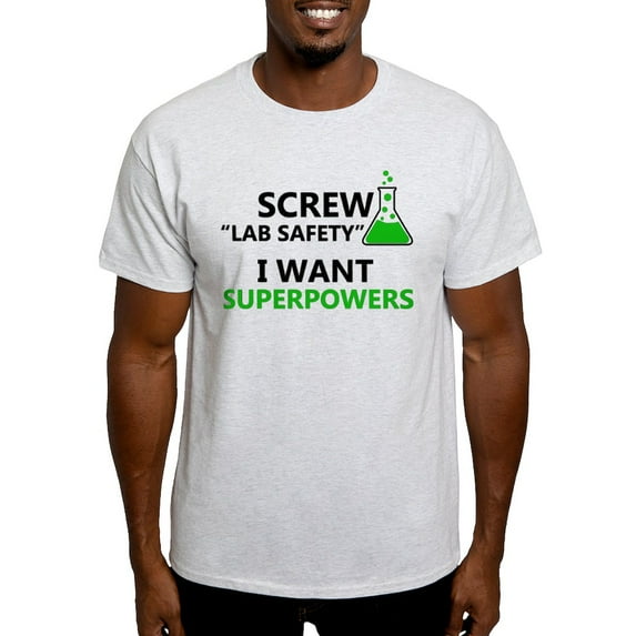 CafePress - Screw Lab Safety T Shirt - Men's Classic Graphic T-Shirt