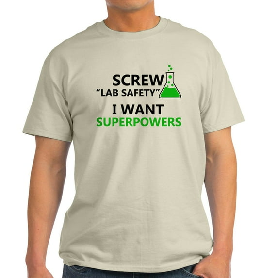 CafePress - Screw Lab Safety T Shirt - Men's Classic Graphic T-Shirt