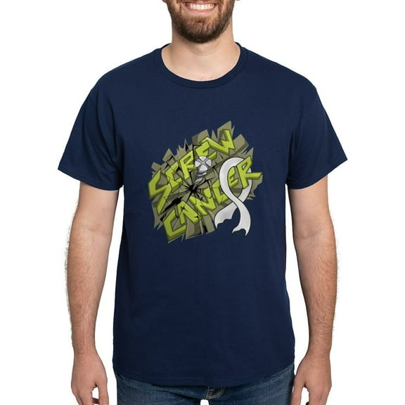 CafePress - Screw Lung Cancer 4C T Shirt - Men's Classic Graphic Cotton T-Shirt