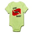 thumbnail image 1 of CafePress - Scuba Baby Infant Bodysuit - Baby Light Bodysuit, 1 of 1