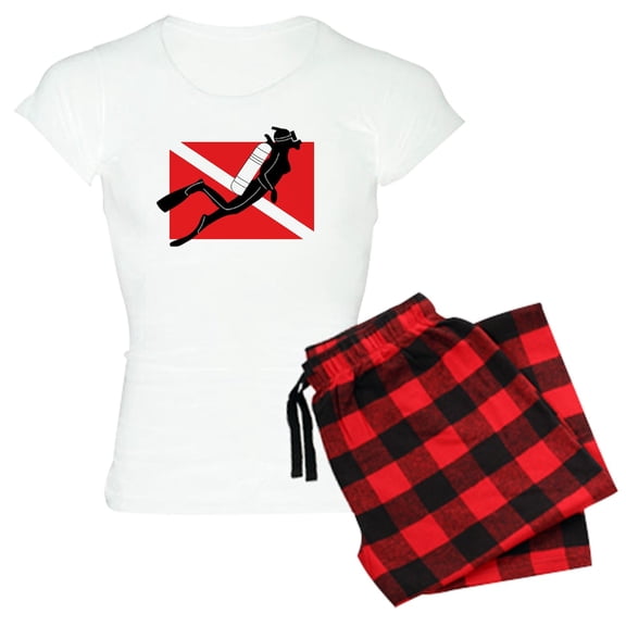 CafePress - Scuba55 - Women's Light Pajamas