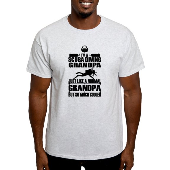CafePress - Scubagrandpak T Shirt - Men's Classic Graphic T-Shirt