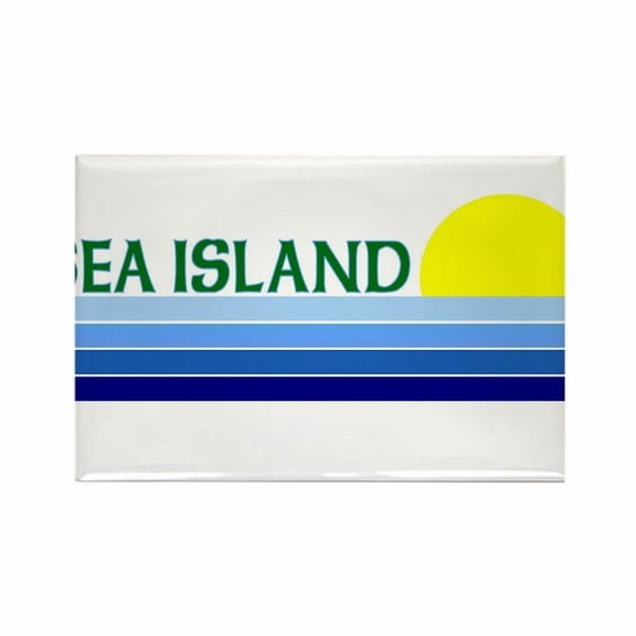 CafePress - Sea Island, Georgia - Rectangle Magnet, 2"x3" Refrigerator Magnet