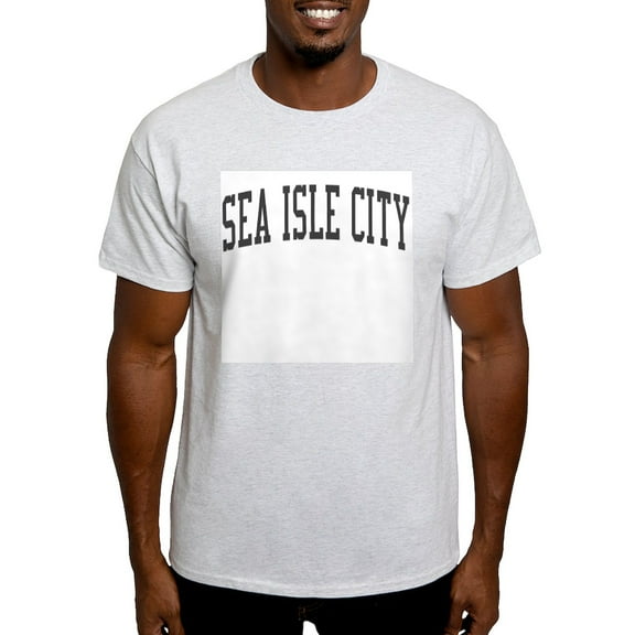 CafePress - Sea Isle City New Jersey NJ Black Light T Shirt - Light T-Shirt - CP