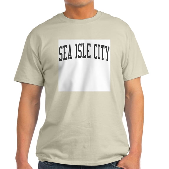 CafePress - Sea Isle City New Jersey NJ Black Light T Shirt - Light T-Shirt - CP