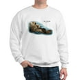 thumbnail image 1 of CafePress - Sea Otter Sweatshirt - Crew Neck Sweatshirt, 1 of 4