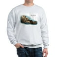 thumbnail image 1 of CafePress - Sea Otter Sweatshirt - Crew Neck Sweatshirt, 1 of 4