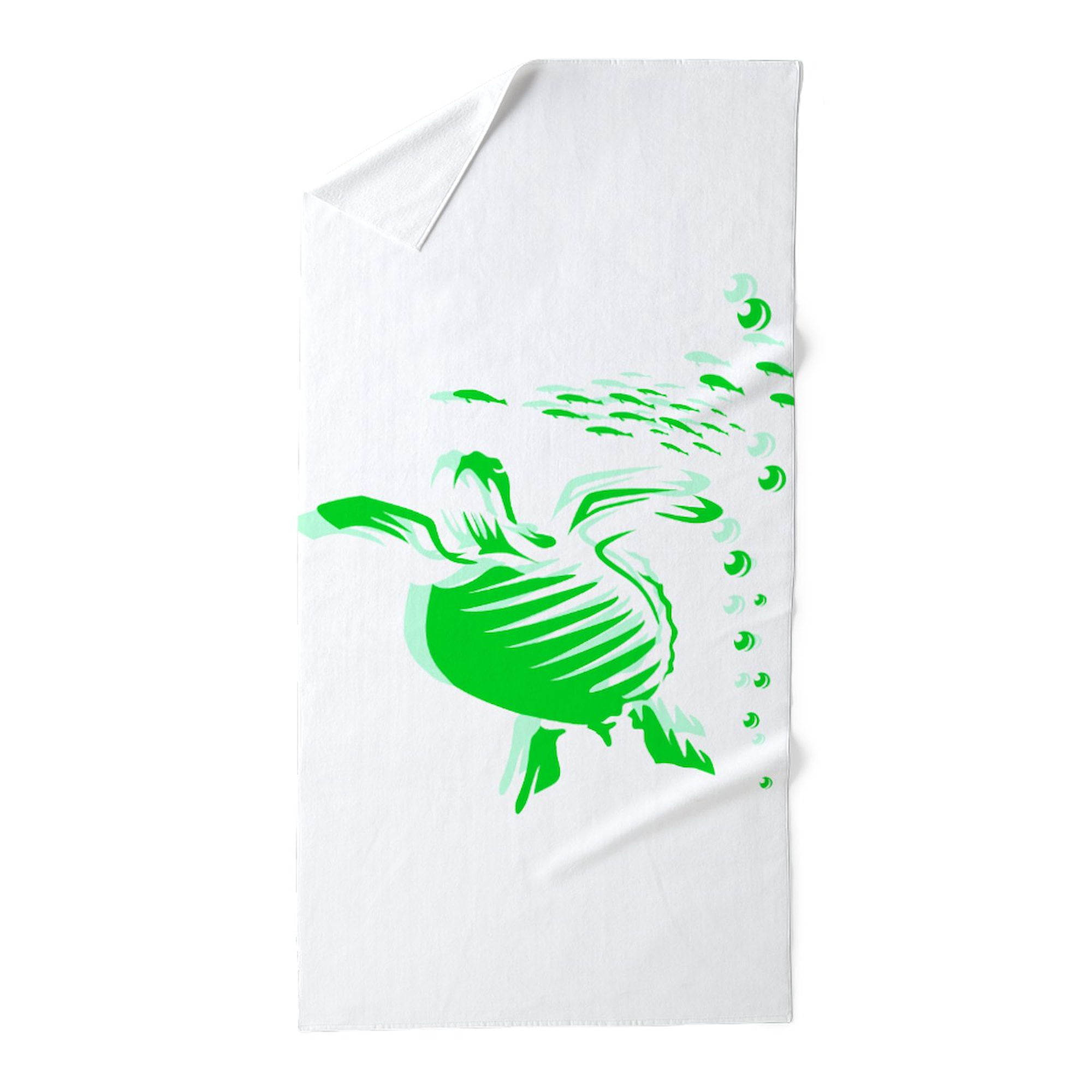 CafePress - Sea Turtle [3] - Large Beach Towel, Soft 30"x60" Towel with Unique Design