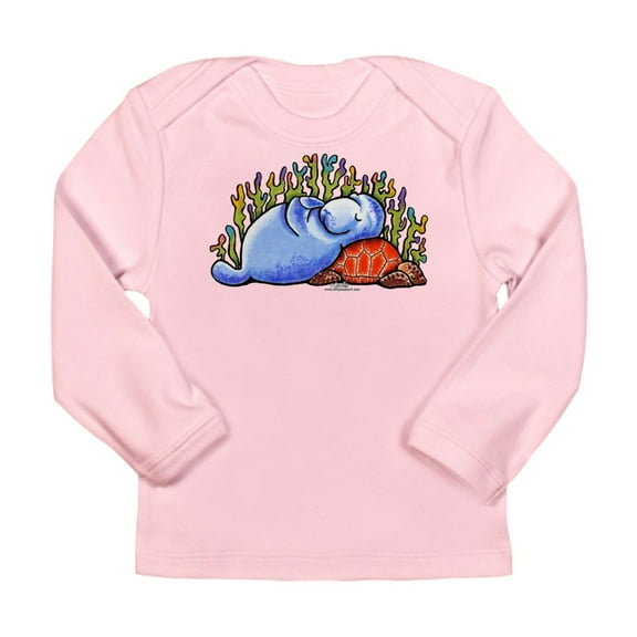 CafePress - Sea Turtle N Manatee Long Sleeve Infant T Shirt - Long Sleeve Infant T-Shirt