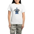 thumbnail image 1 of CafePress - Sea Turtle Peace Women's Light Pajamas - Women's Short Sleeve Print T-Shirt and Pants Light Cotton Pajama Set, 1 of 7