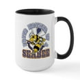 thumbnail image 1 of CafePress - Seabee Mother T Shirt Large Mug - 15 oz Ceramic Large White Novelty Mug, 1 of 4