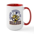 thumbnail image 1 of CafePress - Seabee Mother T Shirt Large Mug - 15 oz Ceramic Large White Novelty Mug, 1 of 4