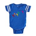 thumbnail image 1 of CafePress - Seahorses Rw_Tr - Cute Infant Baby Football Bodysuit, 1 of 3