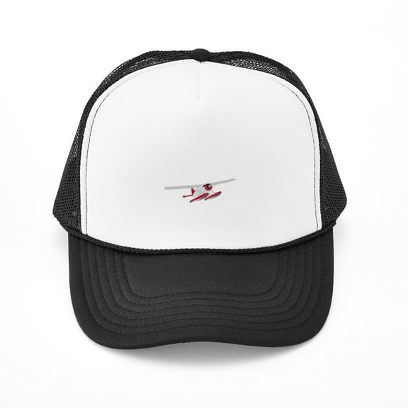 CafePress - Seaplane - Adjustable Unisex Printed Trucker Hat with Mesh Back