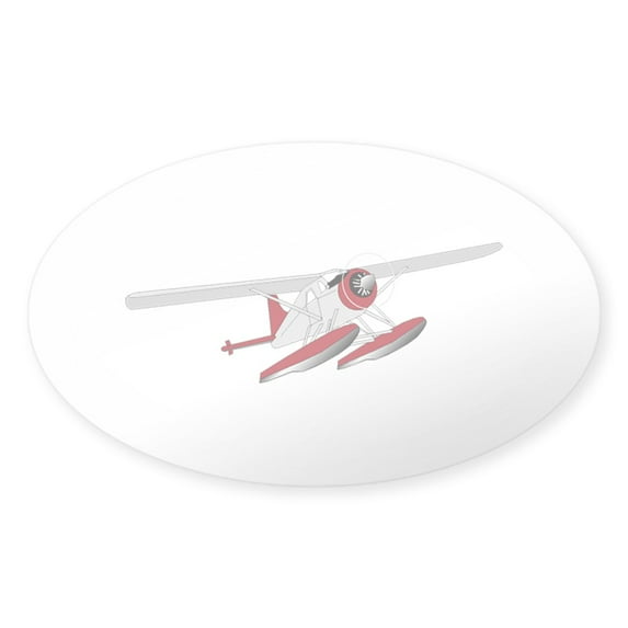 CafePress - Seaplane Sticker - Sticker (Oval)