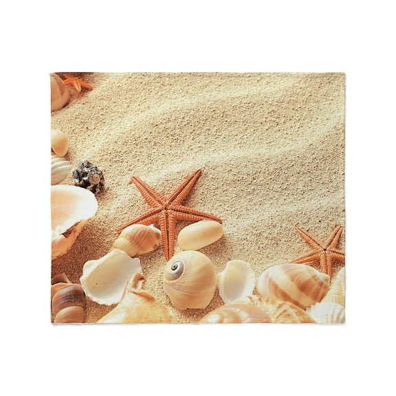CafePress - Seashells Throw Blanket - Soft Fleece Throw Blanket, 50"x60" for All Ages
