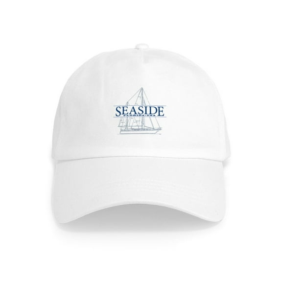 CafePress - Seaside Cap - Adjustable 100% Brushed Unisex Casual Cotton Baseball Cap, Beige, 1