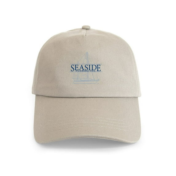 CafePress - Seaside Cap - Adjustable 100% Brushed Unisex Casual Cotton Baseball Cap, Beige, 1