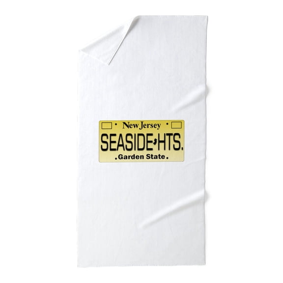 CafePress - Seaside Heights NJ Tag Giftware - Large Beach Towel, Soft 30"x60" Towel with Unique Design